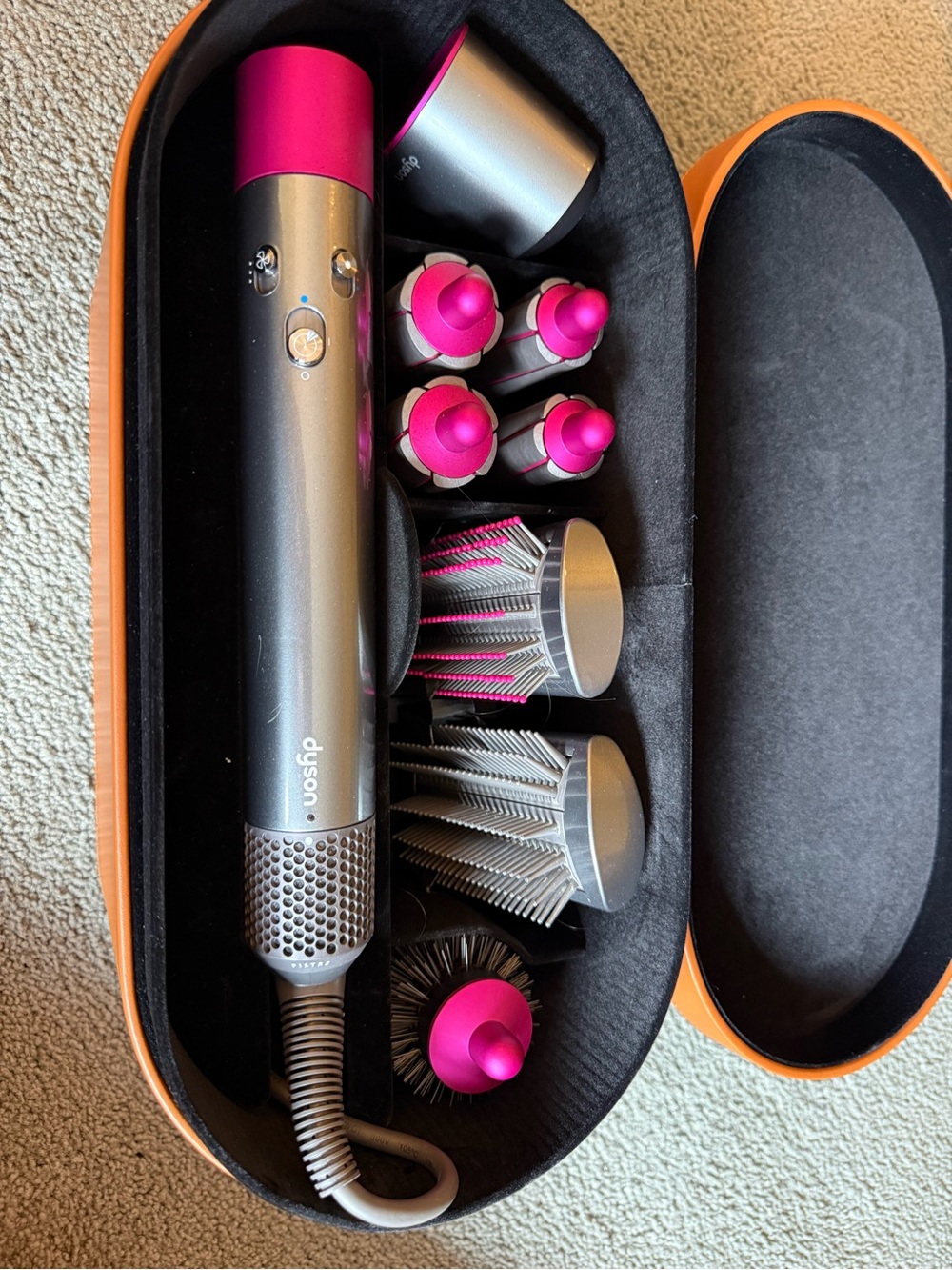 Dyson Airwrap PLUS long hair barrel attachments excellent condition - Picture 6 of 6